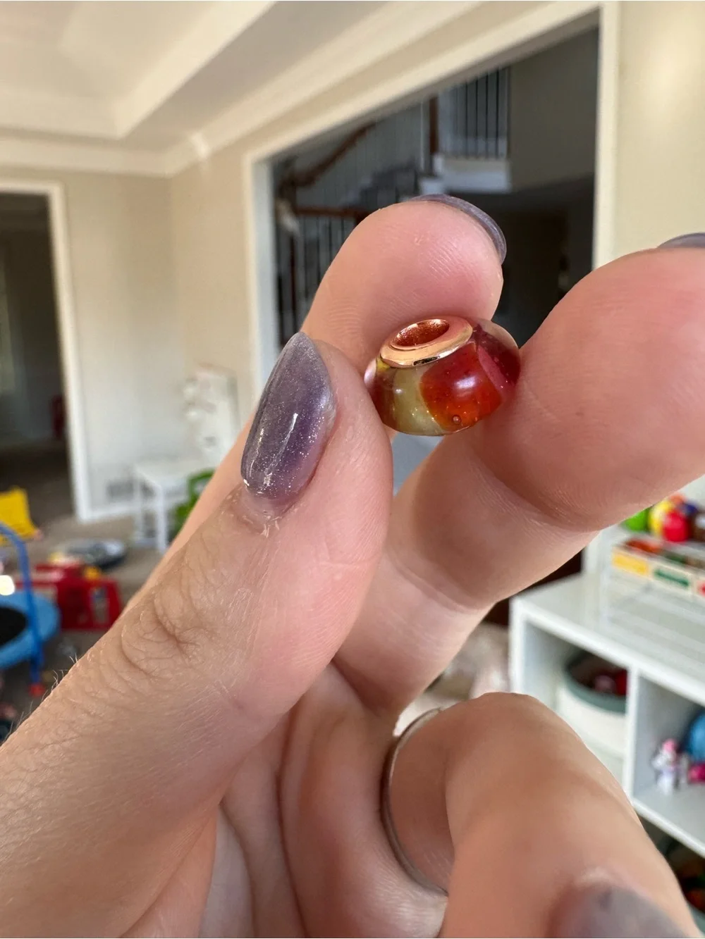 New Sunset Murano Charm